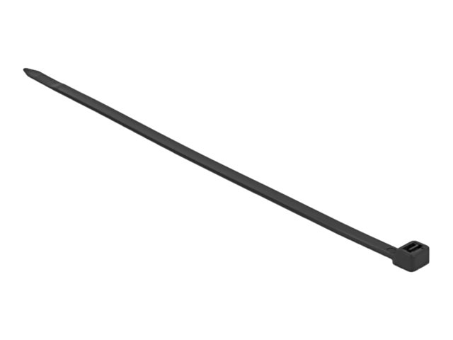 Delock - Kabelbinder - UV-bestndig - 61 cm - Schwarz (Packung mit 10)