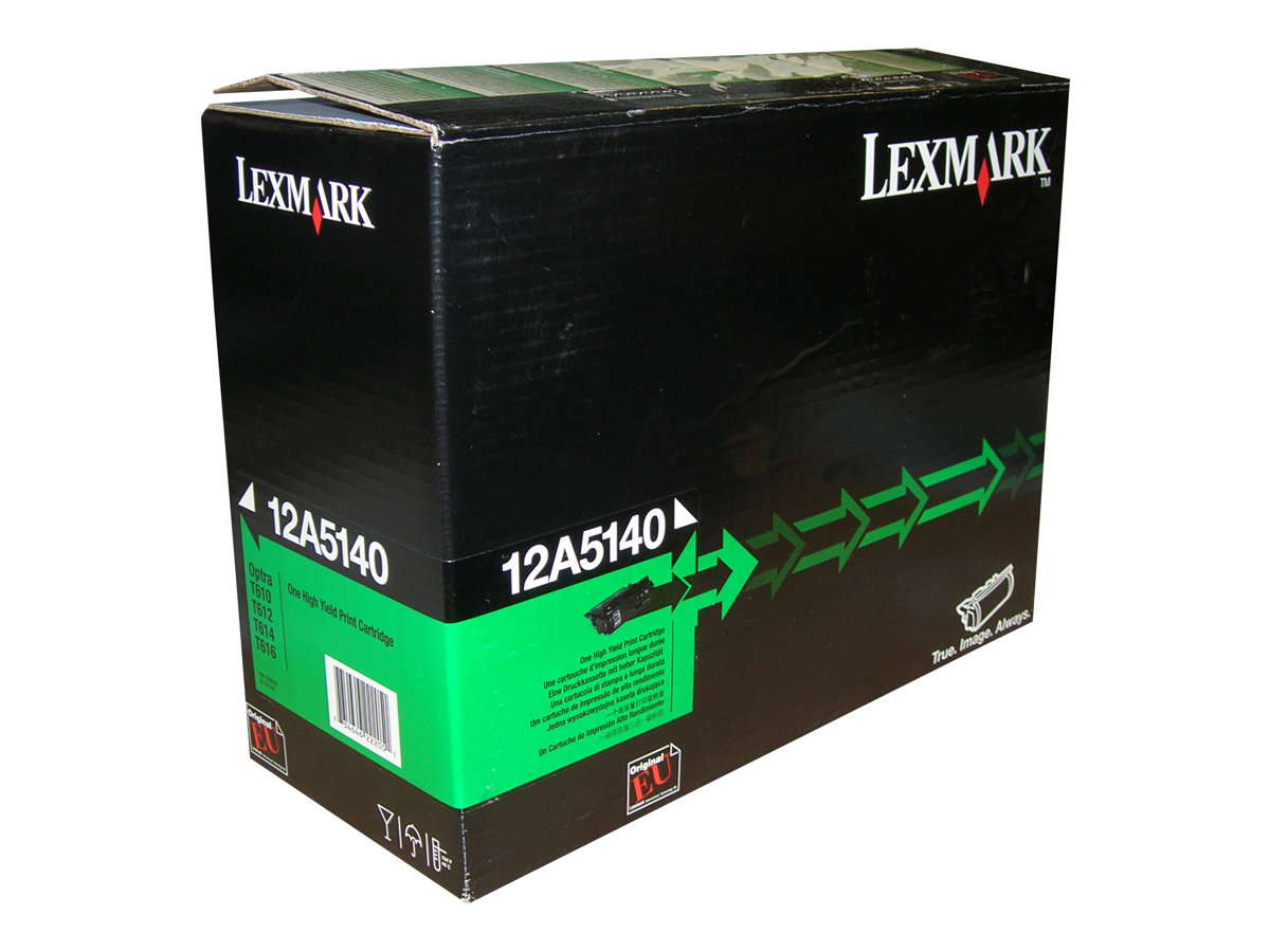 Lexmark - Original - wiederaufbereitet - Tonerpatrone - fr Optra T610, T610n, T610tn, T612, T612n, T612tn, T614, T614n, T614tn,