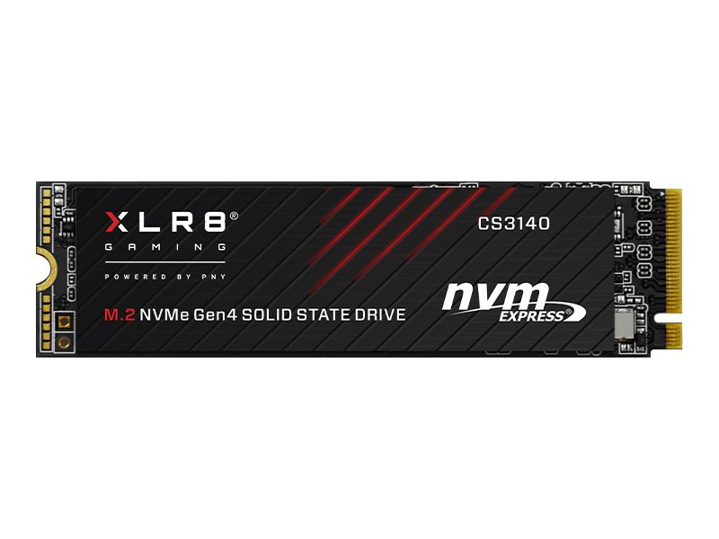 PNY XLR8 CS3140 - SSD - 4 TB - intern - M.2 2280 - PCIe 4.0 x4 (NVMe)