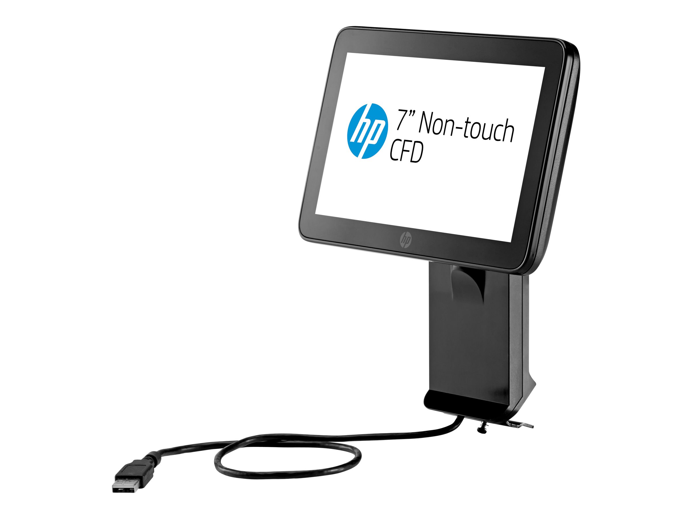 HP Customer Facing Display Top with Arm - Kundenanzeige - 17.8 cm (7