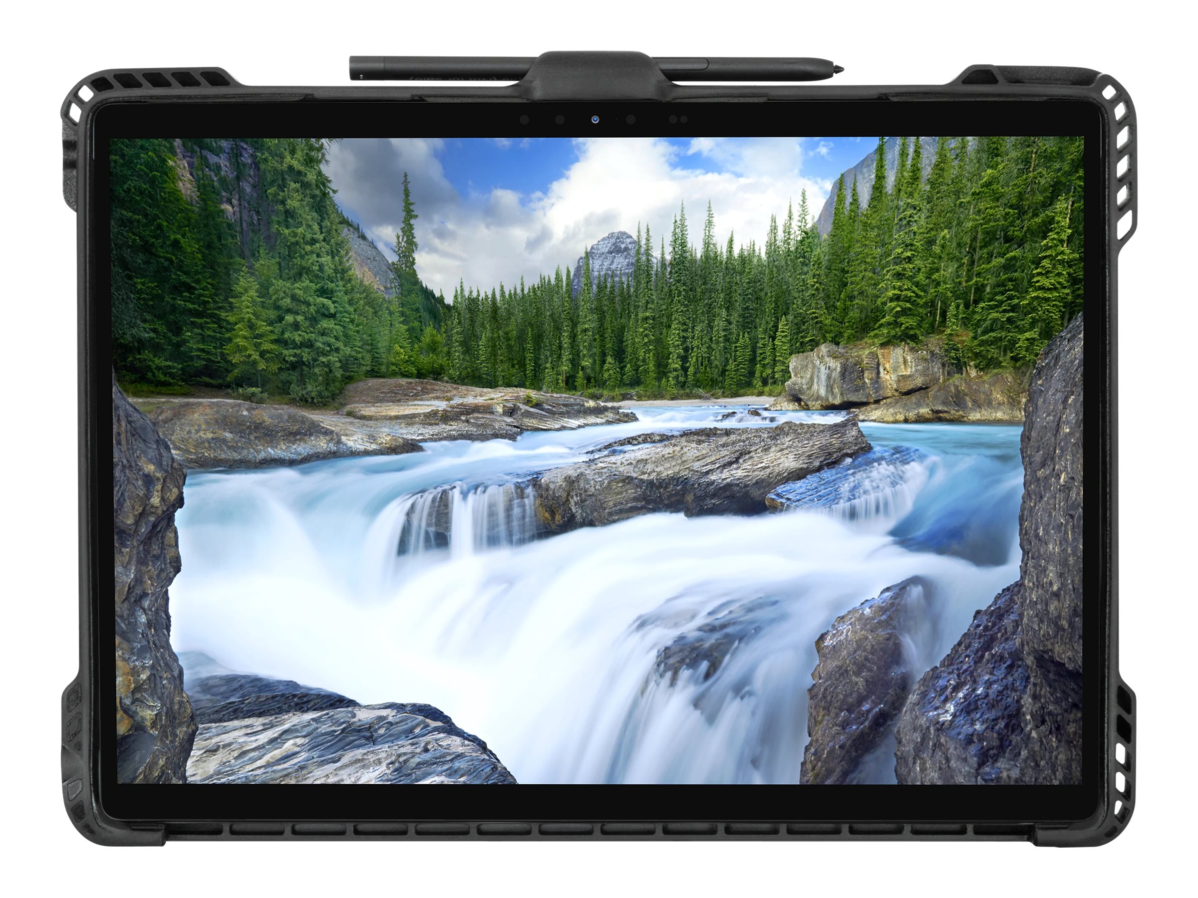 Dell Commercial Grade Case - Tablet-PC-Schutzhlle - Schwarz - 3 Jahre Garantie - fr Dell Latitude 7320 Detachable (with and wi