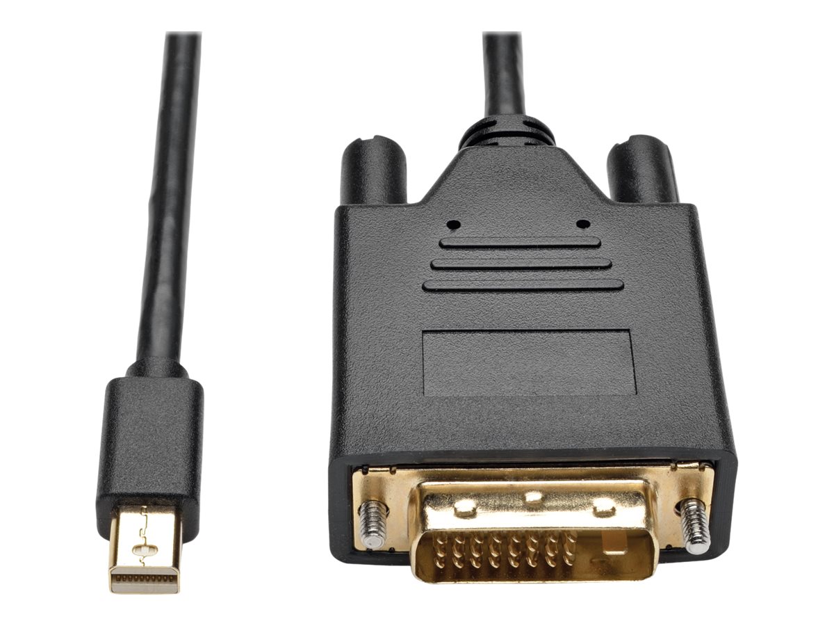 Eaton Tripp Lite Series Mini DisplayPort 1.2 to DVI Active Adapter Cable (M/M), 1080p, 3 ft. (0.9 m) - Videokabel - Dual Link - 