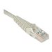 Eaton Tripp Lite Series Cat5e 350 MHz Snagless Molded (UTP) Ethernet Cable (RJ45 M/M), PoE - Gray, 30 ft. (9.14 m) - Patch-Kabel