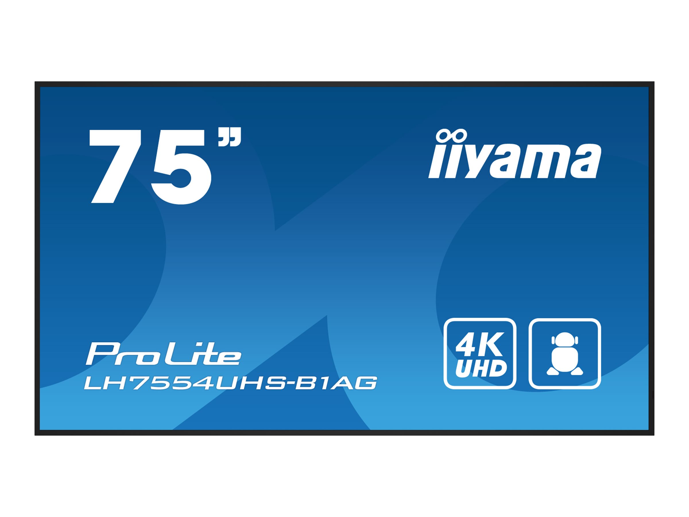 iiyama ProLite LH7554UHS-B1AG - 190 cm (75