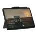 UAG Rugged Case for Microsoft Surface Go 2 Non Retail - Scout Black - Hintere Abdeckung fr Tablet - Schwarz - fr Microsoft Sur