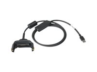 Zebra USB CHARGE/COMMUNICATION Cable - USB-Kabel - USB, Handheld-Anschluss (M) zu power DC jack (W) - fr Zebra MC55, MC55A0, MC