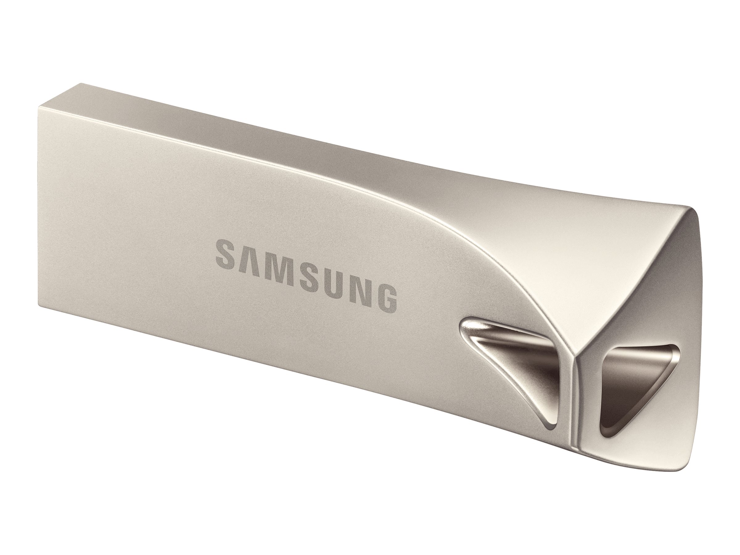Samsung BAR Plus MUF-128BE3 - USB-Flash-Laufwerk - 128 GB - USB 3.1 Gen 1 - Champagne Silver