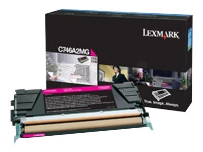 Lexmark - Magenta - Original - Tonerpatrone Lexmark Corporate - fr Lexmark C746dn, C746dtn, C746n, C748de, C748dte, C748e