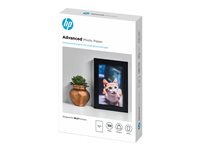 HP Advanced Glossy Photo Paper - Glnzend - 100 x 150 mm - 250 g/m - 100 Blatt Fotopapier - fr ENVY 50XX, 76XX; ENVY Inspire 7