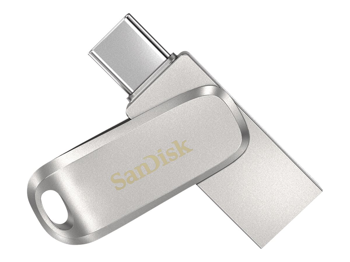 SanDisk Ultra Dual Drive Luxe - USB-Flash-Laufwerk - 64 GB - USB 3.1 Gen 1 / USB-C