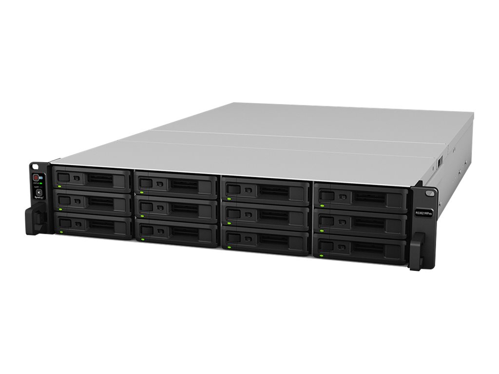 Synology RackStation RS3621RPxs - NAS-Server - 12 Schchte - Rack - einbaufhig - SATA 6Gb/s