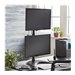 Tripp Lite Dual Vertical Flat-Screen Desk Mount Monitor Stand Clamp Swivel Tilt 15