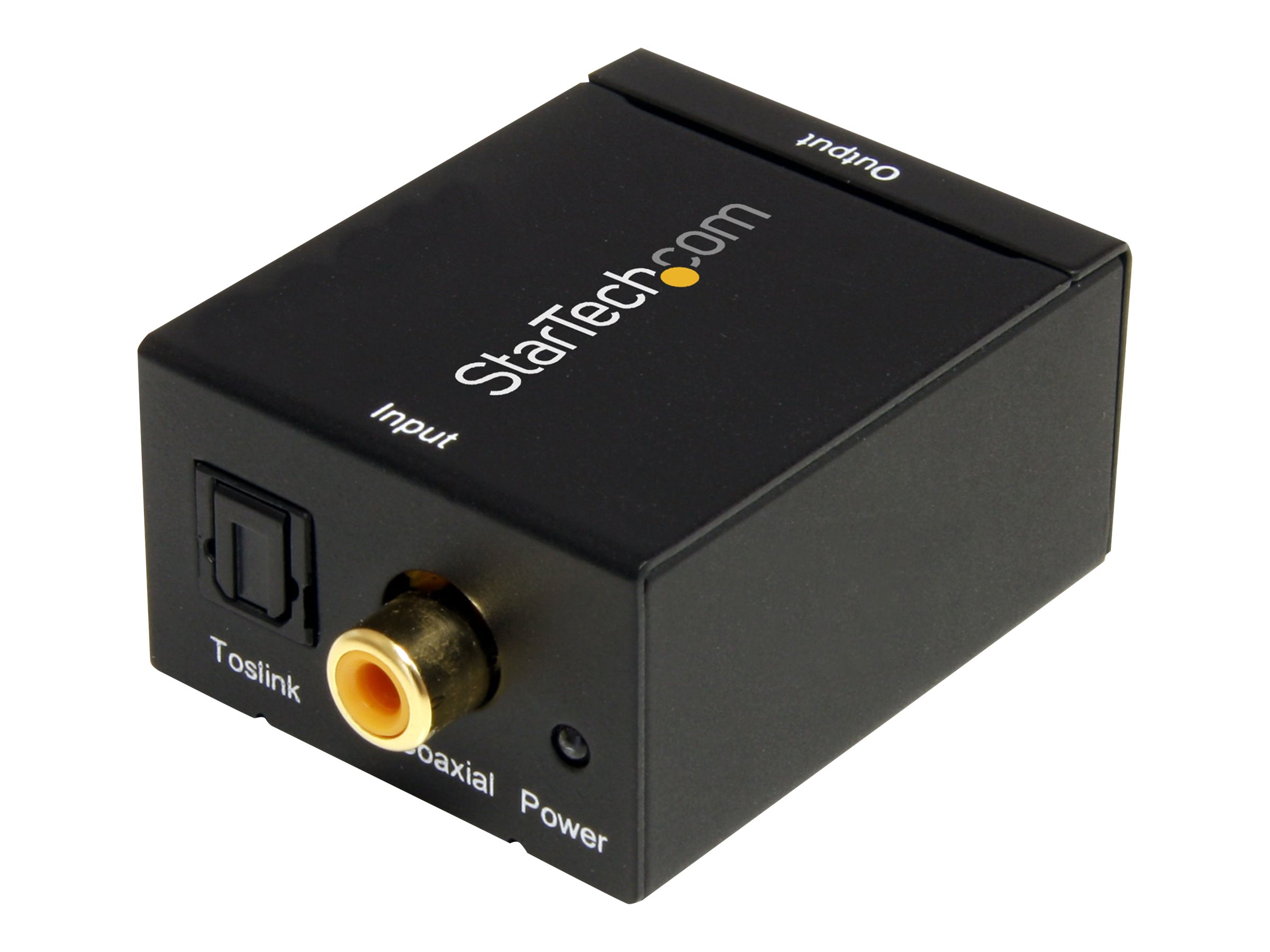 StarTech.com SPDIF Digital Koaxial und Toslink (Optisch) auf Stereo RCA Audio Konverter - Digitaler Audiokonverter (koaxial/opti
