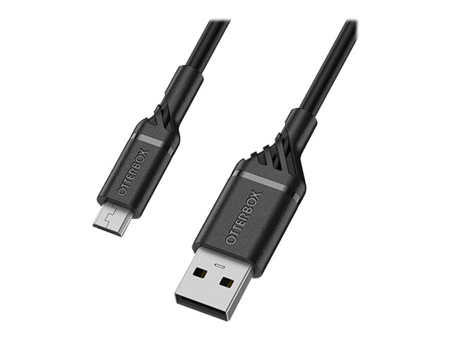 OtterBox Standard - USB-Kabel - Micro-USB Typ B (M) zu USB (M) - USB 2.0 - 3 A - 3 m