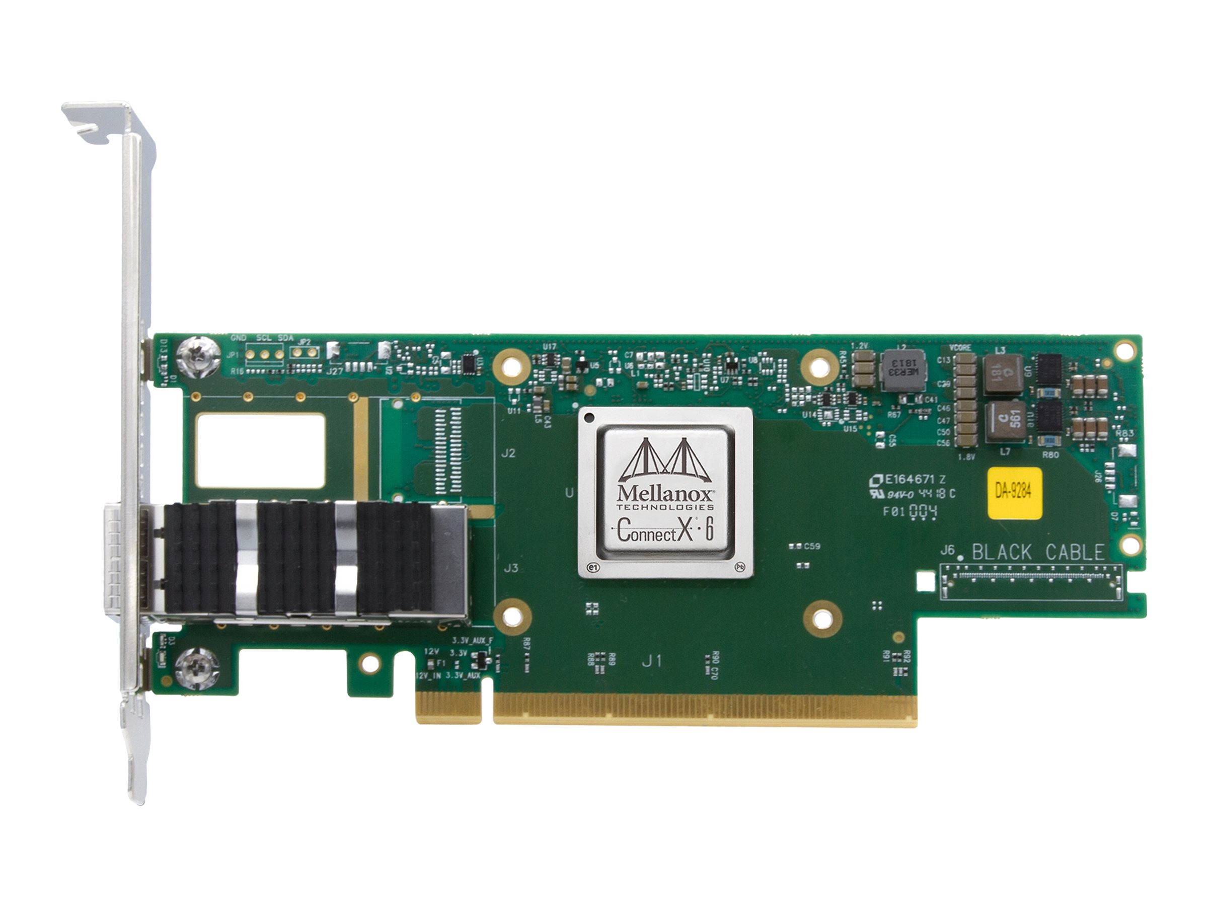 NVIDIA ConnectX-6 VPI MCX653105A-ECAT-SP - Single Pack - Netzwerkadapter - PCIe 4.0 x16 - 100Gb Ethernet / 100Gb Infiniband QSFP