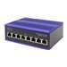 DIGITUS Professional DN-651119 Industrial - Switch - unmanaged - 8 x 10/100/1000 - an DIN-Schiene montierbar - Gleichstrom