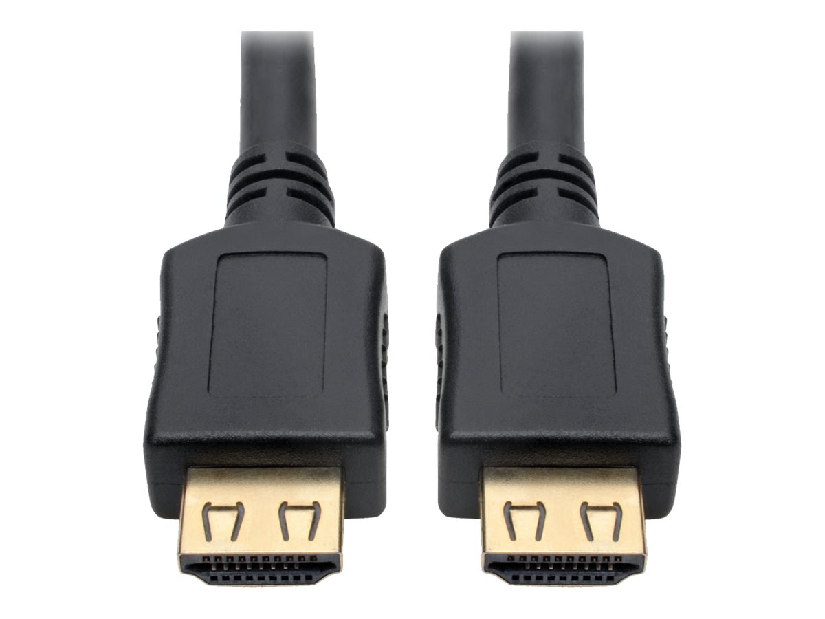 Eaton Tripp Lite Series High-Speed HDMI Cable, Gripping Connectors, 4K (M/M), Black, 20 ft. (6.09 m) - HDMI-Kabel - HDMI mnnlic