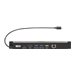 Tripp Lite USB-C Dock for Microsoft Surface - 4K HDMI, USB 3.2 Gen 2, USB-A Hub, GbE, 100W PD Charging, Black - Dockingstation -