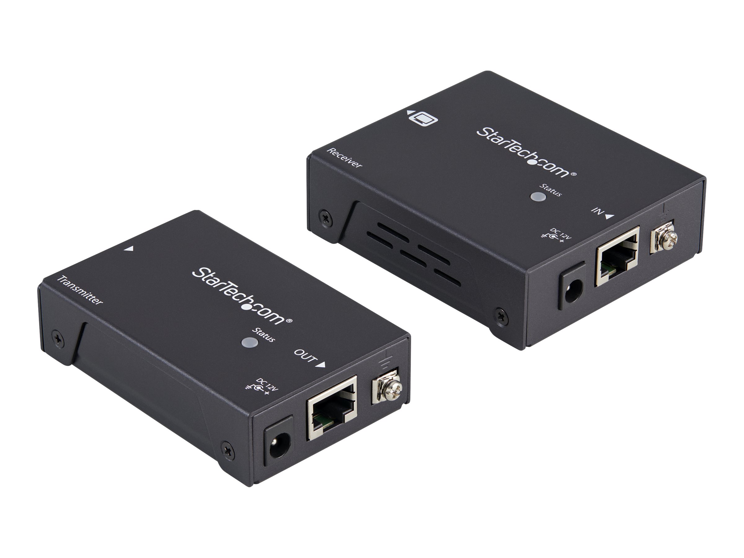 StarTech.com HDMI ber CAT5e HDBaseT Extender - Power over Cable - Ultra HD 4K - 100m - Erweiterung fr Video/Audio - ber CAT 5