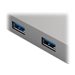 HyperDrive 5-Port USB-C Hub - Dockingstation - USB-C - HDMI - 1GbE