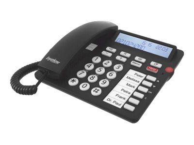 Tiptel Ergophone 1310 - Telefon mit Schnur mit Rufnummernanzeige