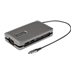 StarTech.com USB C Multiport Adapter - USB C auf 4K 60Hz HDMI 2.0 Dockingstation/Reiseadapter - 2-Port 10Gbit/s USB Hub - 100W P