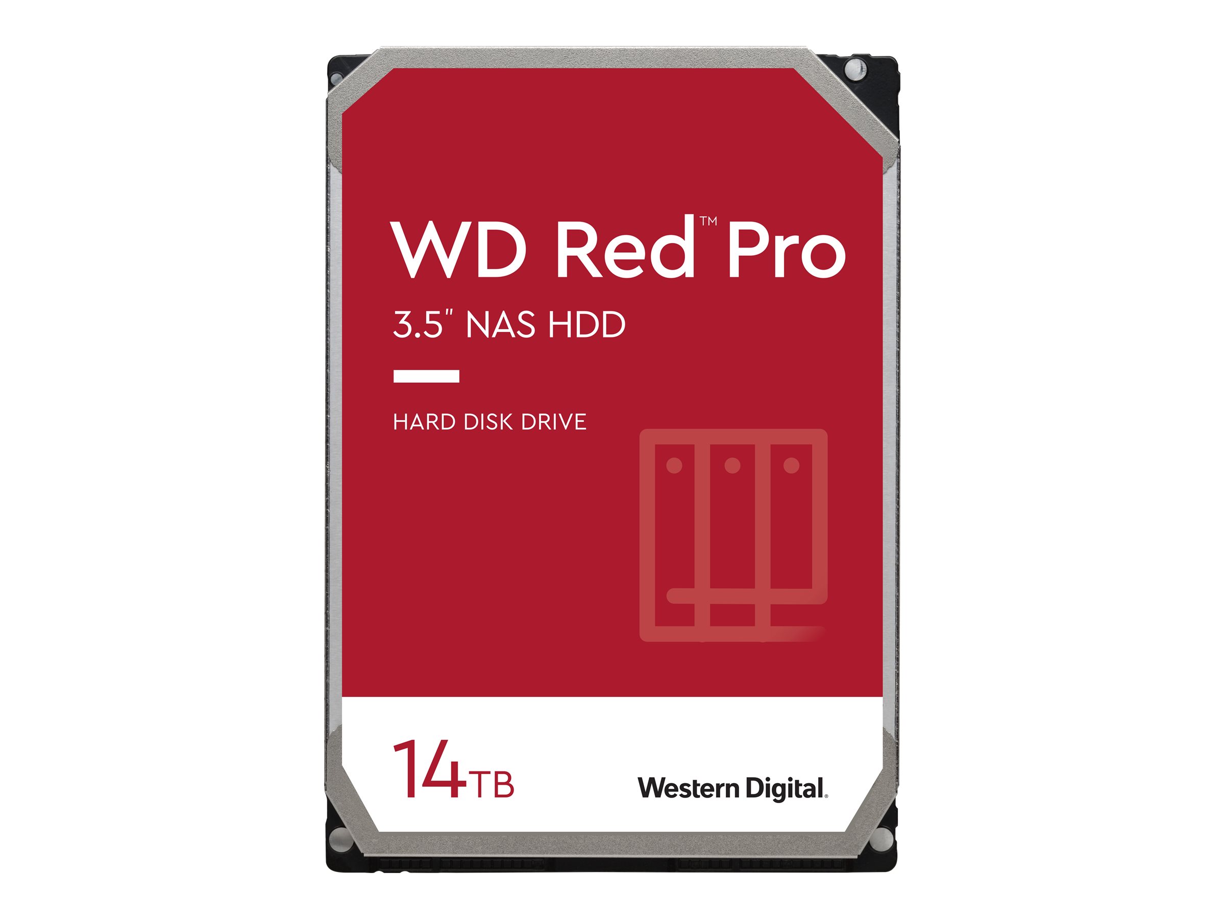 WD Red Pro WD142KFGX - Festplatte - 14 TB - intern - 3.5