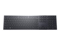 Dell Premier KB900 - Tastatur - Zusammenarbeit - hinterleuchtet - kabellos - 2.4 GHz, Bluetooth 5.1