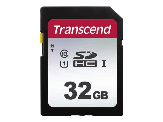 Transcend 300S - Flash-Speicherkarte - 32 GB - UHS-I U1 / Class10 - SDHC UHS-I