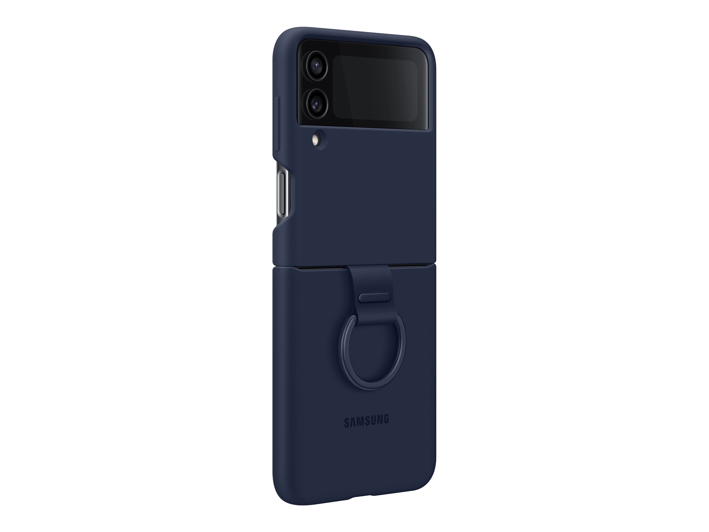 Samsung EF-PF721 - Hintere Abdeckung für Mobiltelefon - Silikon - marineblau - für Galaxy Z Flip4