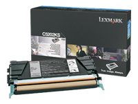 Lexmark - Schwarz - Original - Tonerpatrone LCCP - fr Lexmark C520n, C530dn, C530n