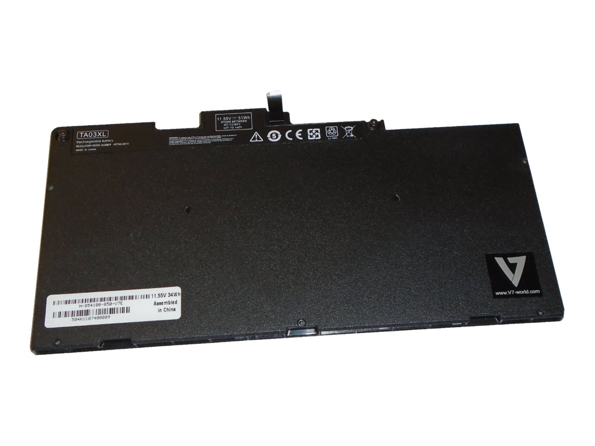 V7 - Laptop-Batterie (gleichwertig mit: HP 854047-1C1, HP 854108-850) - 4 Zellen - fr HP EliteBook 745 G4, 755 G4, 840 G4, 840r