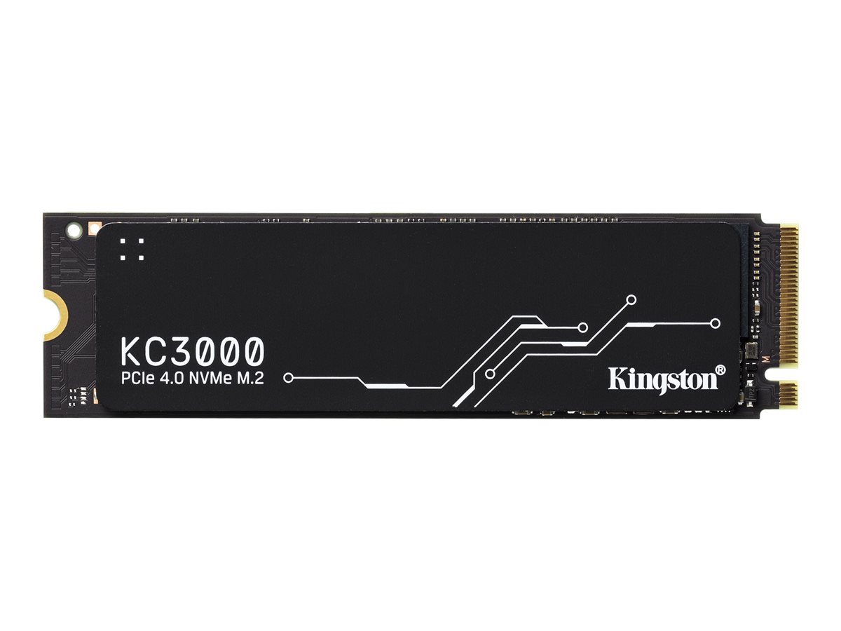Kingston KC3000 - SSD - 4096 GB - intern - M.2 2280 - PCIe 4.0 (NVMe)