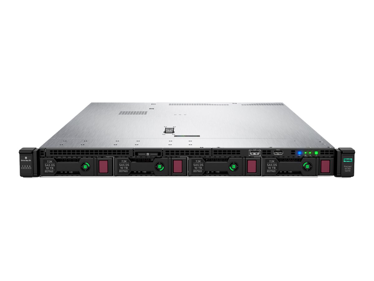 HPE ProLiant DL360 Gen10 - Server - Rack-Montage - 1U - zweiweg - 1 x Xeon Silver 4208 / 2.1 GHz