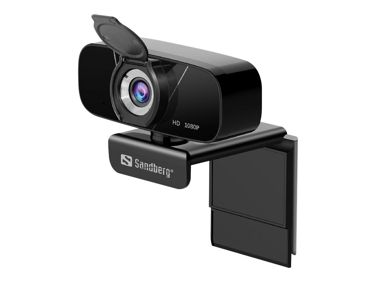 Sandberg USB Chat Webcam 1080P HD - Webcam - Farbe - 2 MP - 1920 x 1080 - 1080p