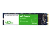WD Green WDS480G3G0B - SSD - 480 GB - intern - M.2 2280 - SATA 6Gb/s