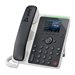 Poly Edge E220 - VoIP-Telefon mit Rufnummernanzeige/Anklopffunktion - dreiweg Anruffunktion - SIP, SDP - Mehrfachleitungsbetrieb