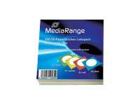 MediaRange CD-paper color-pack - CD-Hlle - Kapazitt: 1 CD (Packung mit 100)