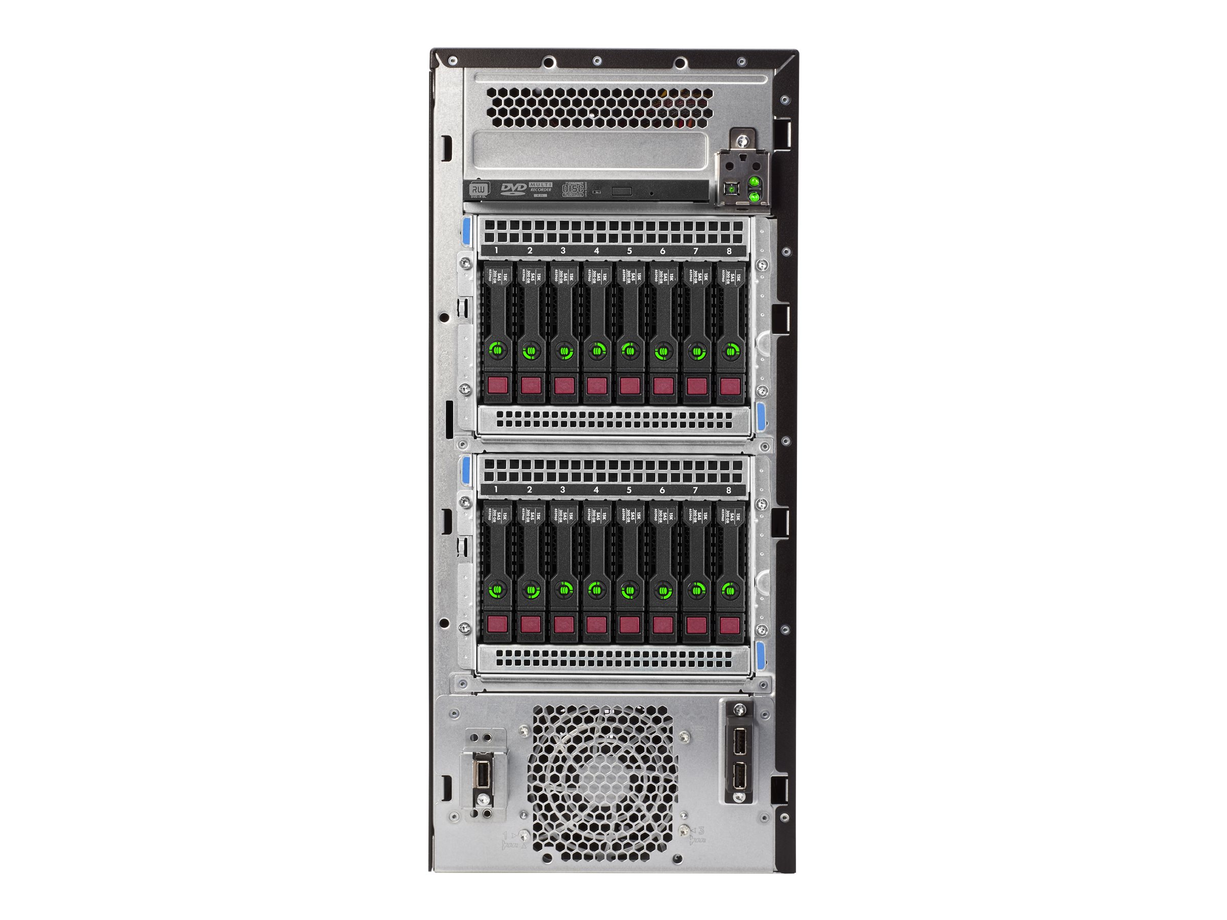 HPE ProLiant ML110 Gen10 Performance - Server - Tower - 4.5U - 1-Weg - 1 x Xeon Bronze 3106 / 1.7 GHz