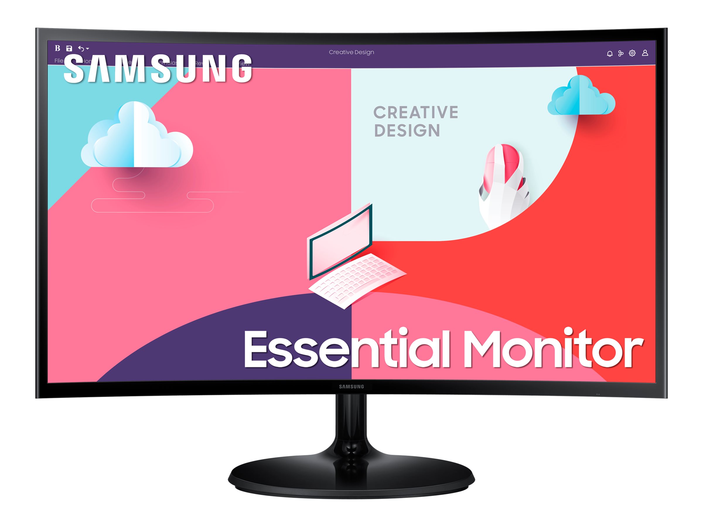 Samsung S27C364EAU - S36C Series - LED-Monitor - gebogen - 68 cm (27