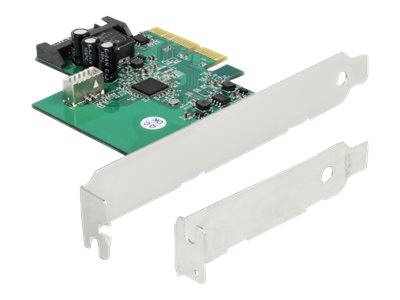 Delock - USB-Adapter - PCIe 3.0 x4 Low-Profile - USB 3.2 Gen 2 (intern) x 1