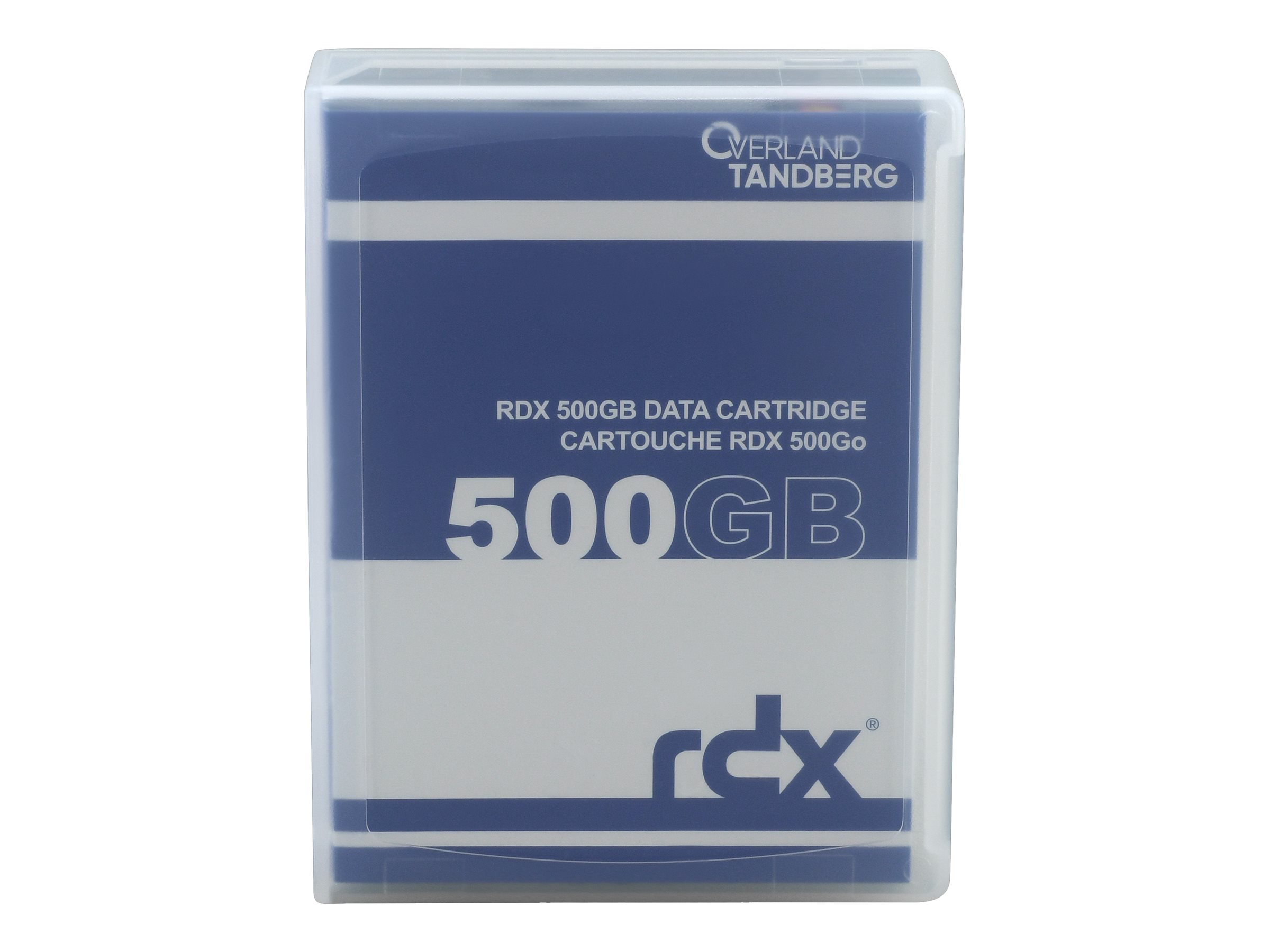 Overland-Tandberg - RDX HDD Kartusche - 500 GB - mit 3 Jahre Fortschrittlicher Austauschservice