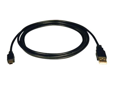 Eaton Tripp Lite Series USB 2.0 A to Mini-B Cable (A to 5Pin Mini-B, M/M), 3 ft. (0.91 m) - USB-Kabel - USB (M) zu Mini-USB, Typ
