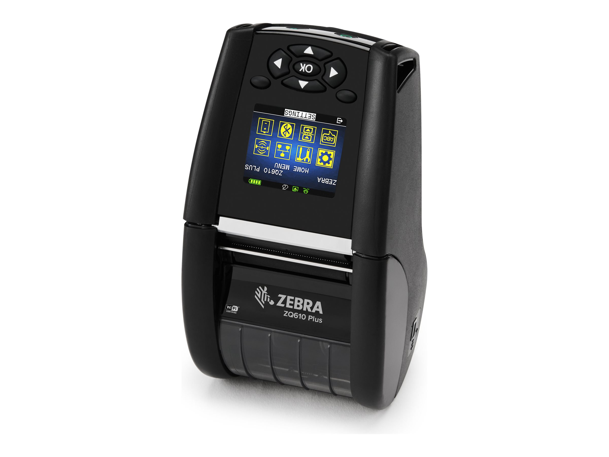 Zebra ZQ600 Series ZQ610 Plus - Etikettendrucker - Thermodirekt - Rolle (5,54 cm) - 203 dpi - bis zu 115 mm/Sek.
