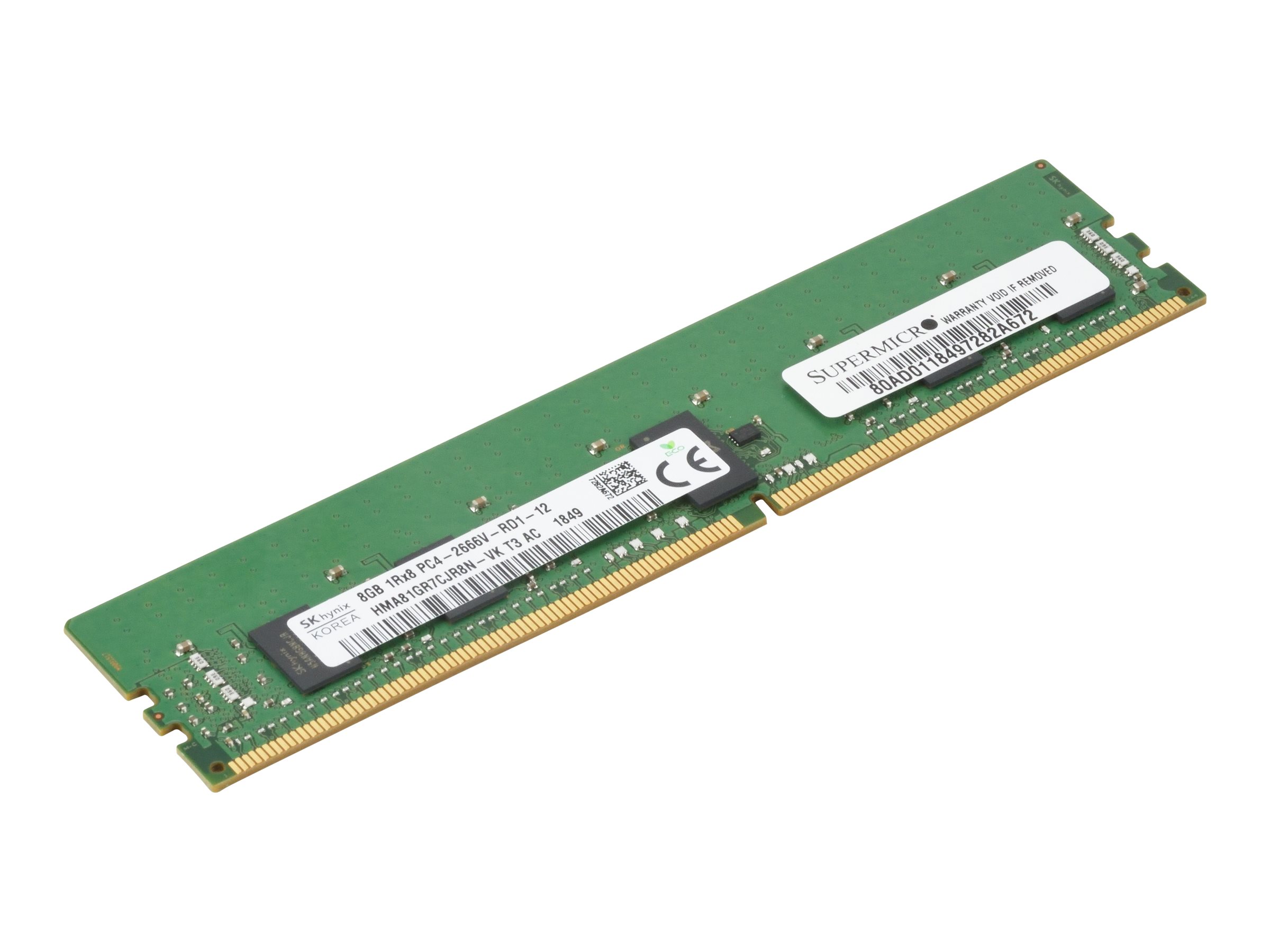 SK Hynix - DDR4 - Modul - 8 GB - DIMM 288-PIN - 2666 MHz / PC4-21300