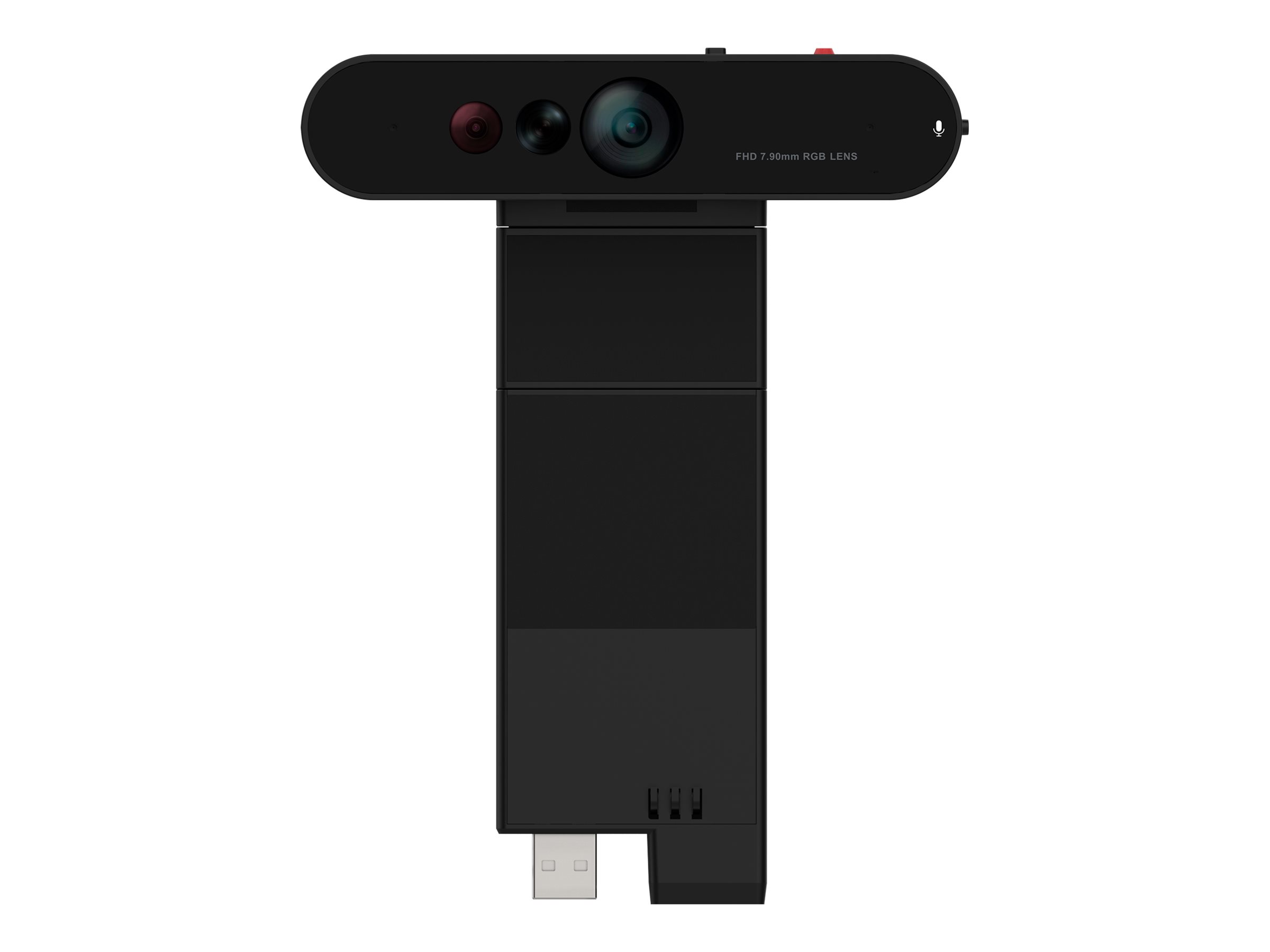 Lenovo ThinkVision MC60 - Webcam - Farbe - 1920 x 1080 - 1080p - Audio