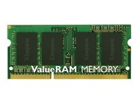Kingston ValueRAM - DDR3 - Modul - 4 GB - SO DIMM 204-PIN - 1600 MHz / PC3-12800