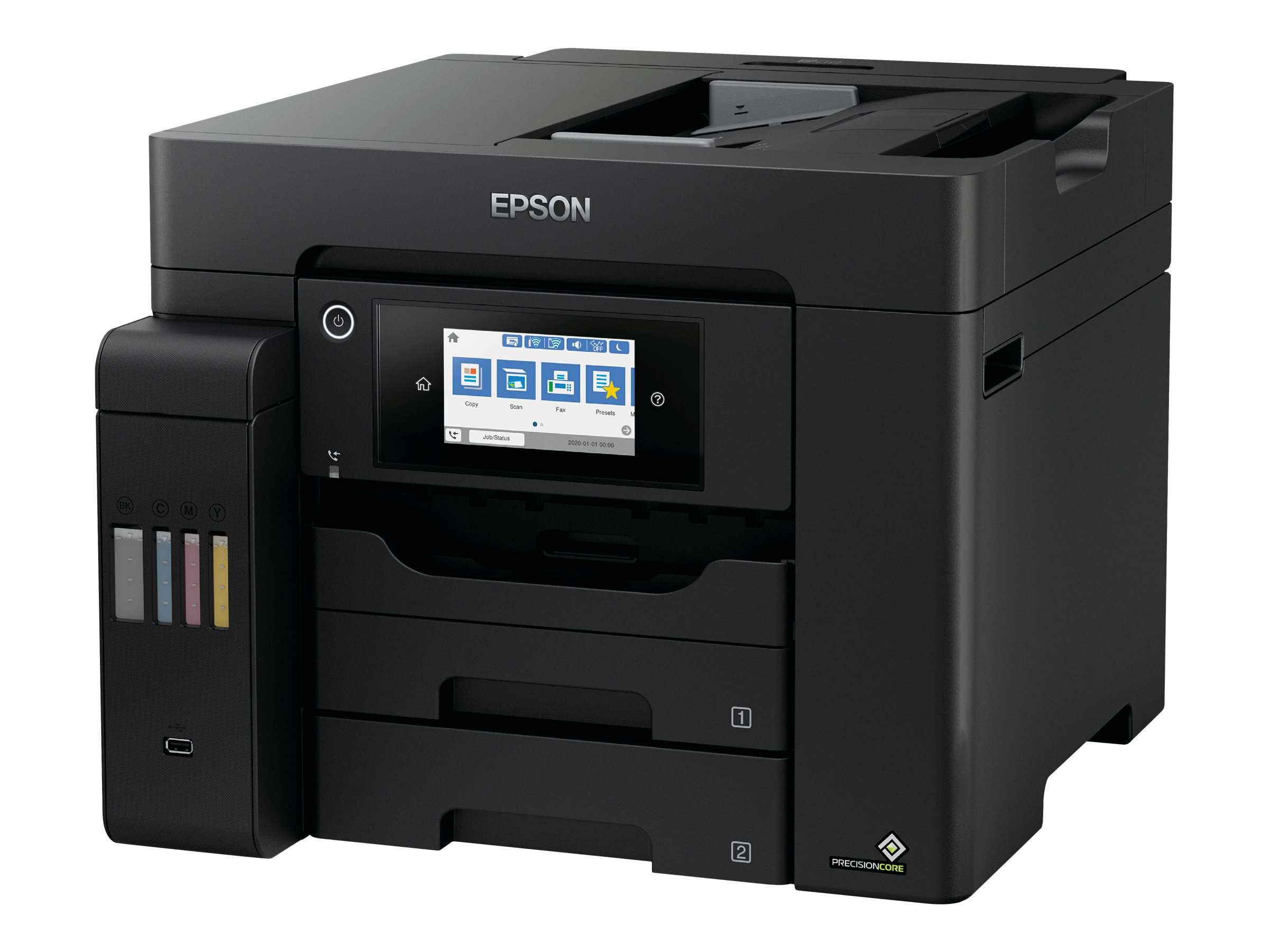 Epson EcoTank ET-5800 - Multifunktionsdrucker - Farbe - Tintenstrahl - A4 (210 x 297 mm) (Original) - A4 (Medien)