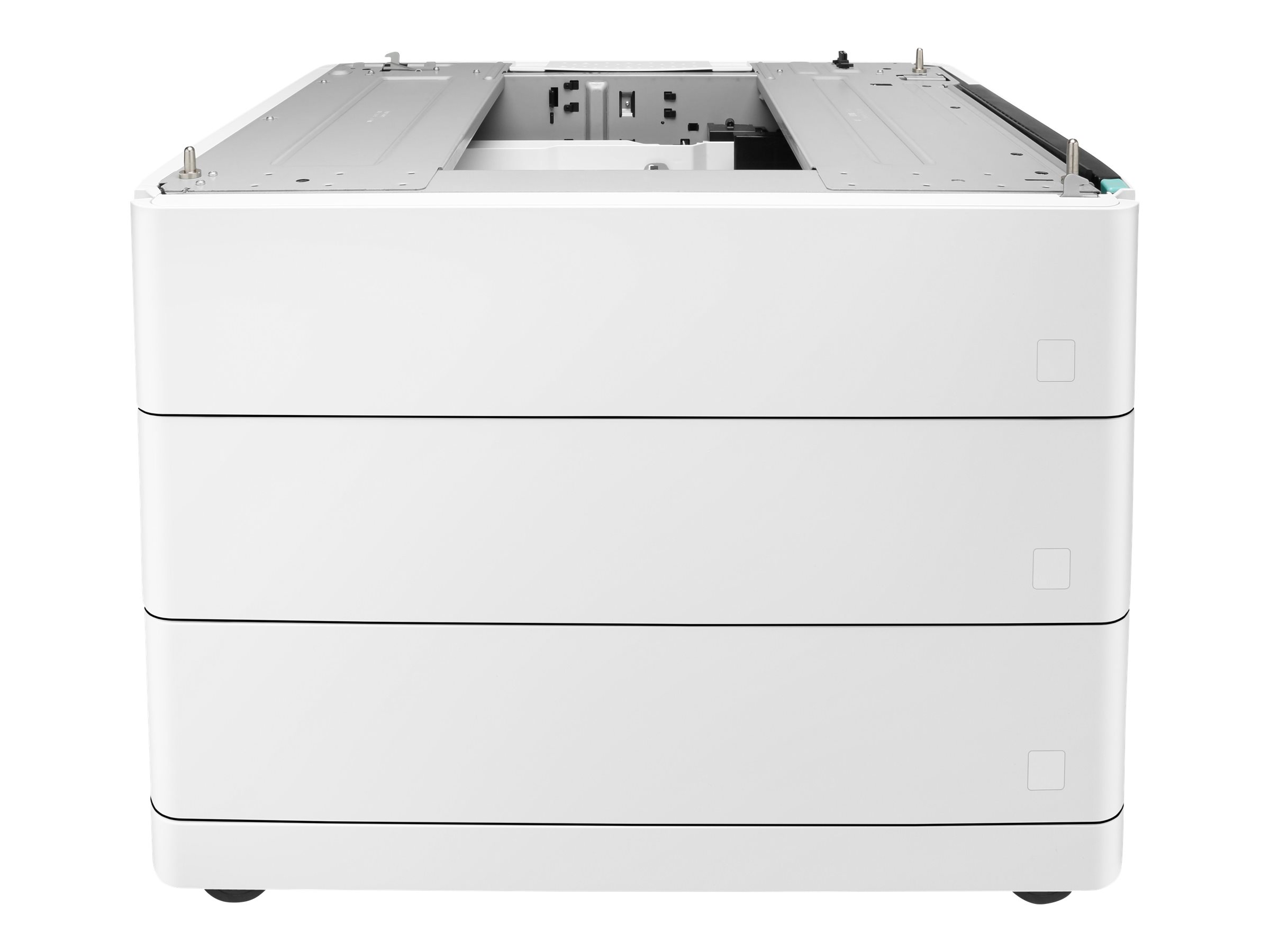 HP Papierzufhrung und Unterstand - Medienschacht - 1650 Bltter in 3 Schubladen (Trays) - fr PageWide Color 755, MFP 77X; Page
