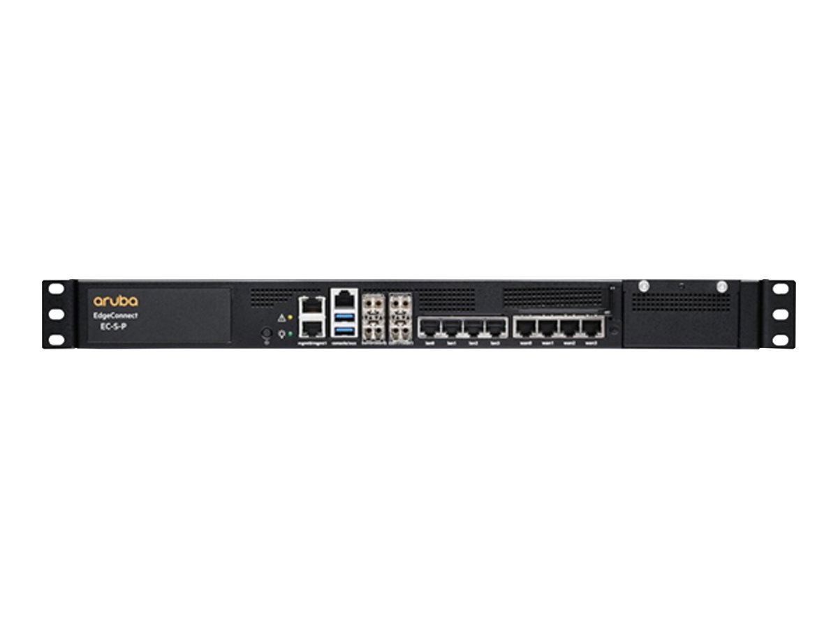 HPE Aruba EdgeConnect EC-S-P SD-WAN Gateway - SD-WAN Gateway - GigE - 1U - Cloud-verwaltet - Rack-montierbar